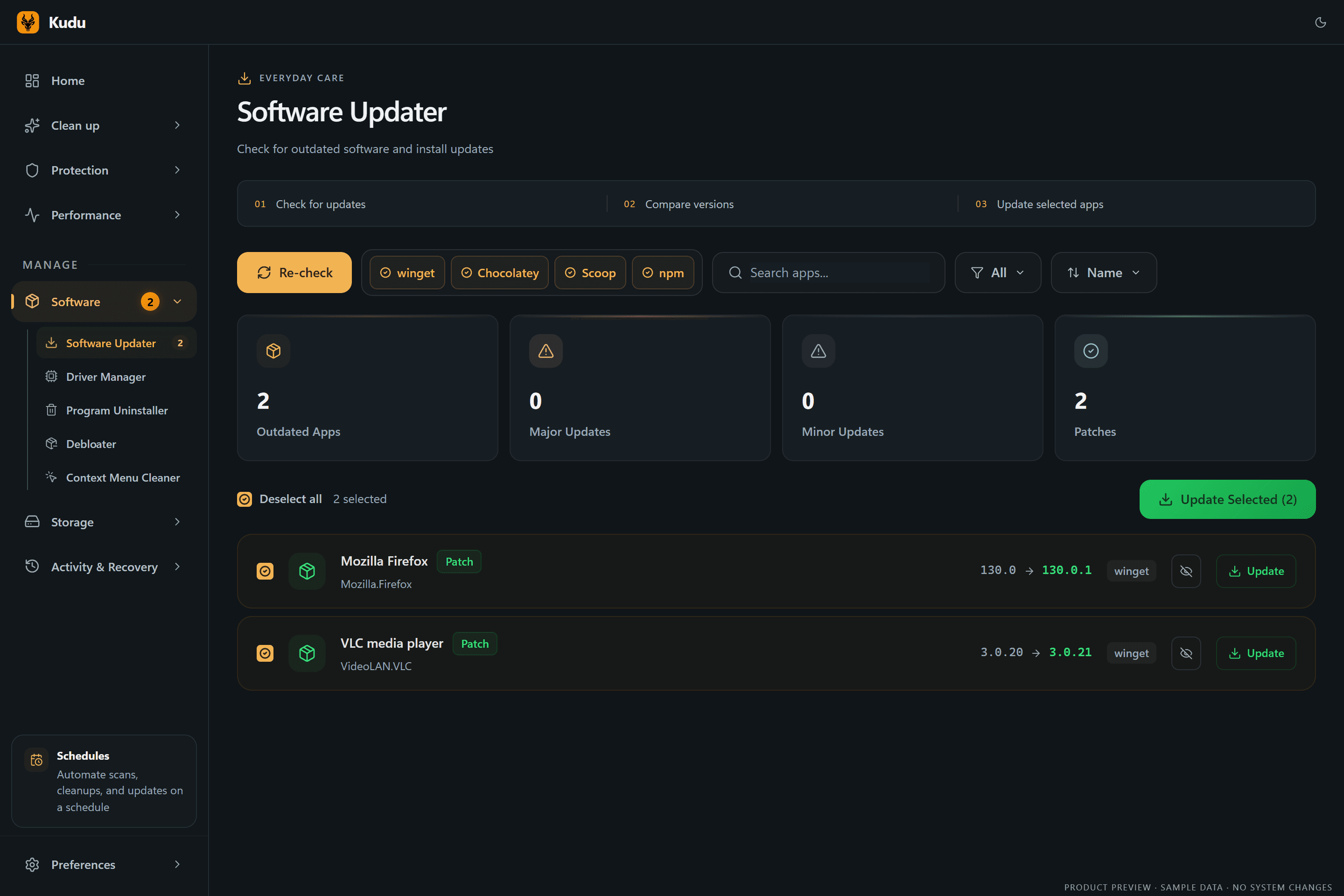 Software Updater